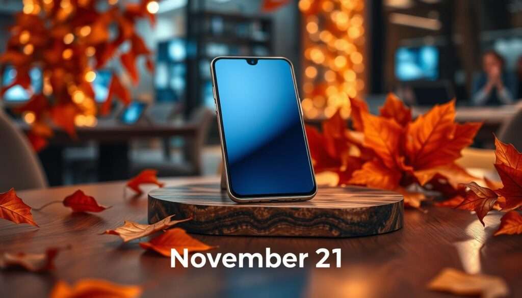 November 21 smartphone release