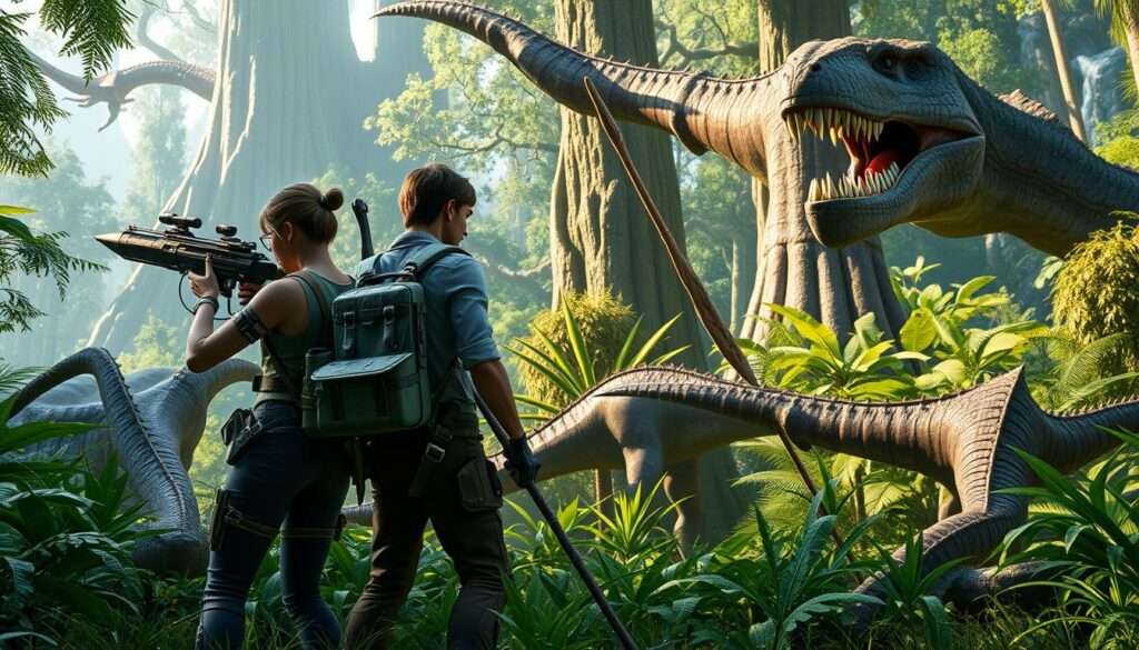 Turok has cool gameplay mechanics